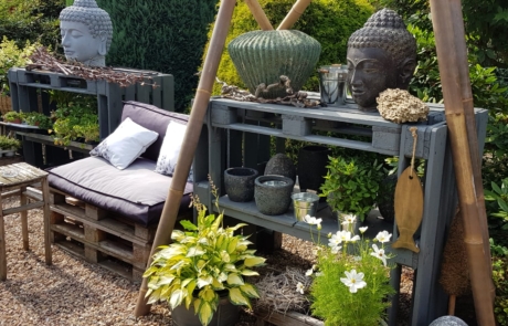 Steinkopf von Buddha