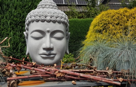 Steinkopf von Buddha